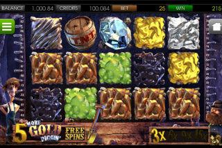 More Gold Diggin' Mobile Slot Free Spins