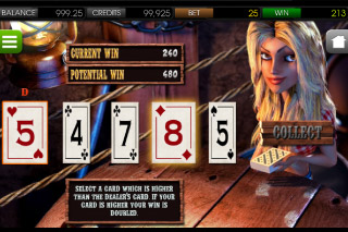 More Gold Diggin' Mobile Slot Gamble Feature
