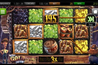 More Gold Diggin' Mobile Slot Screenshot
