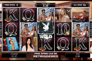 Playboy Mobile Slot Free Spins Round