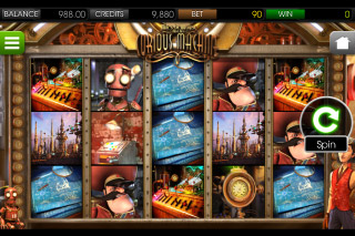 The Curious Machine Mobile Slot Screenshot
