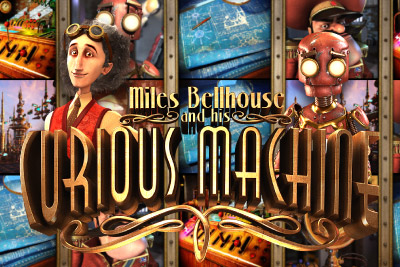 The Curious Machine Mobile Slot Logo