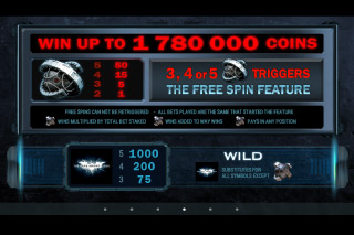 The Dark Knight Rises Slot Max Win