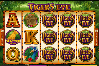 Tiger's Eye Mobile Slot Screenshot