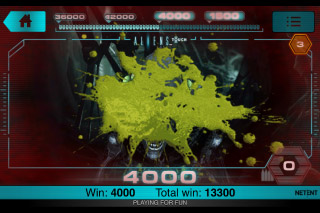 Aliens Touch Mobile Slot Game