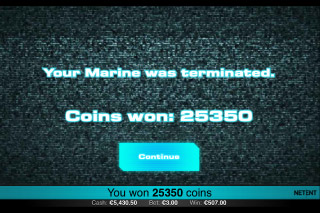 Aliens Touch Mobile Slot Win