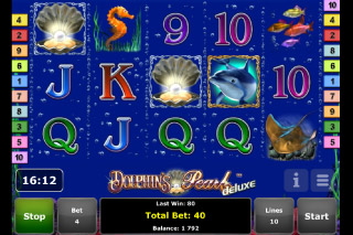 Dolphin's Pearl Deluxe Mobile Slot Scatters