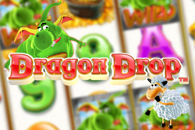 Dragon Drop Mobile Slot Logo