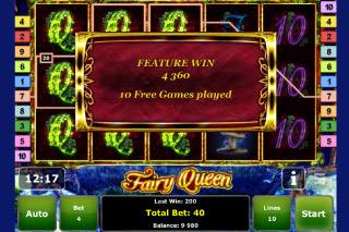 Fairy Queen Mobile Slot Free Spins Win