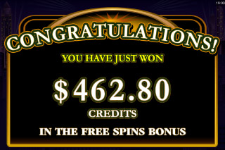 High Society Mobile Slot Free Spins Win