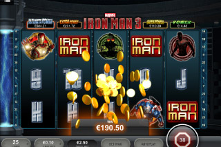 Iron Man 3 Mobile Slot Big Win