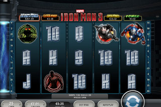 Iron Man 3 Mobile Slot Screenshot