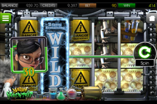 Madder Scientist Mobile Slot Wild