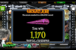 Madder Scientist Mobile Slot Win