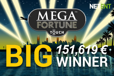 Leo Vegas Big Winner on Mega Fortune Slot
