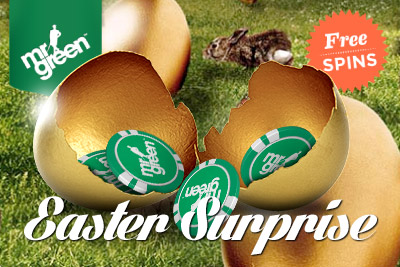 Crack Open Your Easter Bonus at Mr Green Mobile Casino