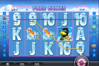 Penguin Vacation Mobile Slot Free Games