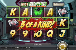 Spider-Man Mobile Slot Radioactive Bonus