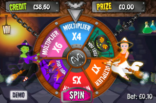 Which Witch Mobile Slot Wheel of Fortune
