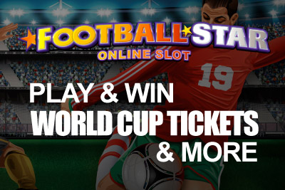 Play Football Star Slot & You Can Win World Cup Tickets