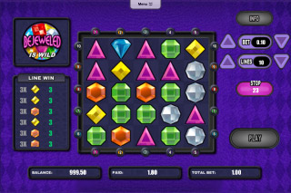 Bejeweled Mobile Slot Screenshot