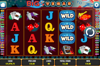 Big Vegas Mobile Slot Screenshot
