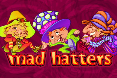 Mad Hatters Mobile Slot Logo