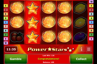 Power Stars Mobile Slot Expanding Wilds