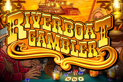 Riverboat Gambler Mobile Slot Logo