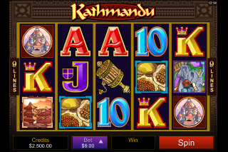 Kathmandu Mobile Slot Screenshot