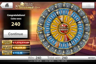 Mega Fortune Dreams™ Online Slot, Play for Real