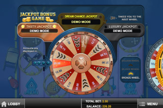 Monster Smash Mobile Slot Jackpot Wheel