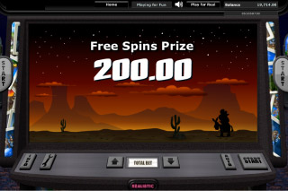 Snapshot Mobile Slot Free Spins Win