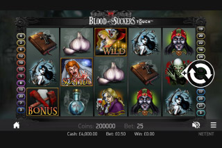 Blood Suckers Slot Screenshot