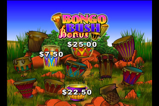 Bush Telegraph Mobile Slot Bongo Bush Bonus