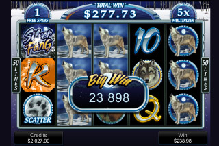 Silver Fang Mobile Slot Big Win