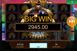 Wild Wolf Mobile Slot Big Win