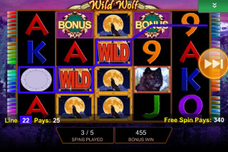 Wild Wolf Mobile Slot Free Spins Games