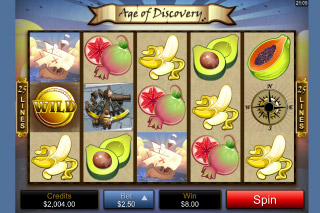 Age of Discovery Mobile Slot Wilds