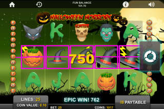 Halloween Horrors Slot Big Win