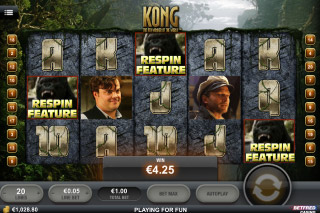 Kong Mobile Slot Jungle Screenshot
