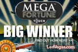 Mega Fortune Jackpot Winner at Leo Vegas Mobile Casino