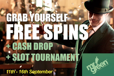 Grab Yourself Some Free Spins & Play in Slot Tournament this September