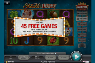 Streak of Luck Slot Free Spins