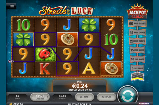 Streak of Luck Mobile Slot Screenshot
