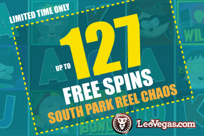 Get up to 127 Free Spins Casino Bonus on New NetEnt Slot Game