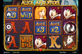 Alice Adventure Mobile Slot Screenshot