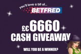 Win Cold Hard Cash with BetFred Mobile Casino Giveaway