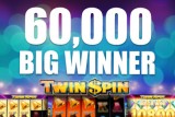 Twin Spin Slot Helps Johannes to his 60,000 Big Win