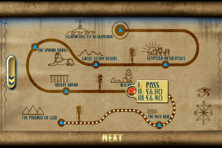 Caesar & Cleopatra Slot Chariot Races Bonus Game